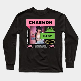 CHAEWON Easy Le Sserafim Long Sleeve T-Shirt